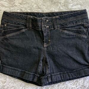 White House Black Market Dark Jean Shorts 2